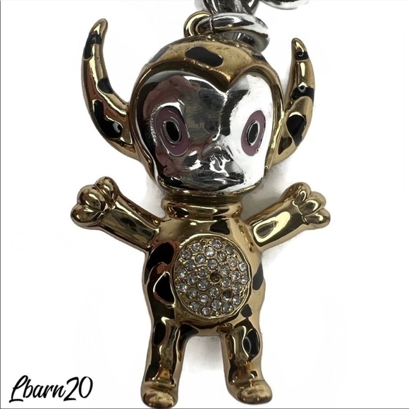 Coach X Wild Beast Emmanuel Keychain Fob Super RARE Gary Baseman Limited Edition - Picture 3 of 6